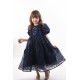 Özel Tasarım Kız Çocuk Uzun Elbise, Vintage Kız Çocuk Elbise, Çanta Aksesuarlı Abiye Elbise