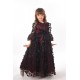 Duvaklı Elbise, Tamamı 3 Boyutlu Kumaş Abiye, Gelinlik, Vintage Elbise